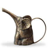 SPI Home Cast Aluminum Bronze Finish Elephant Watering Can